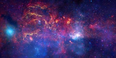 NASA’s Great Observatories Examine the Galactic Center Region
