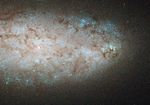 Star-Birth Party Almost Over in NGC 2976