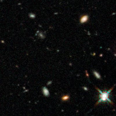 Early Galaxies in HUDF WFC3/IR Closeup 1