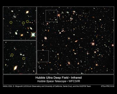 Hubble Pinpoints Distant Galaxies in Deepest View of Universe