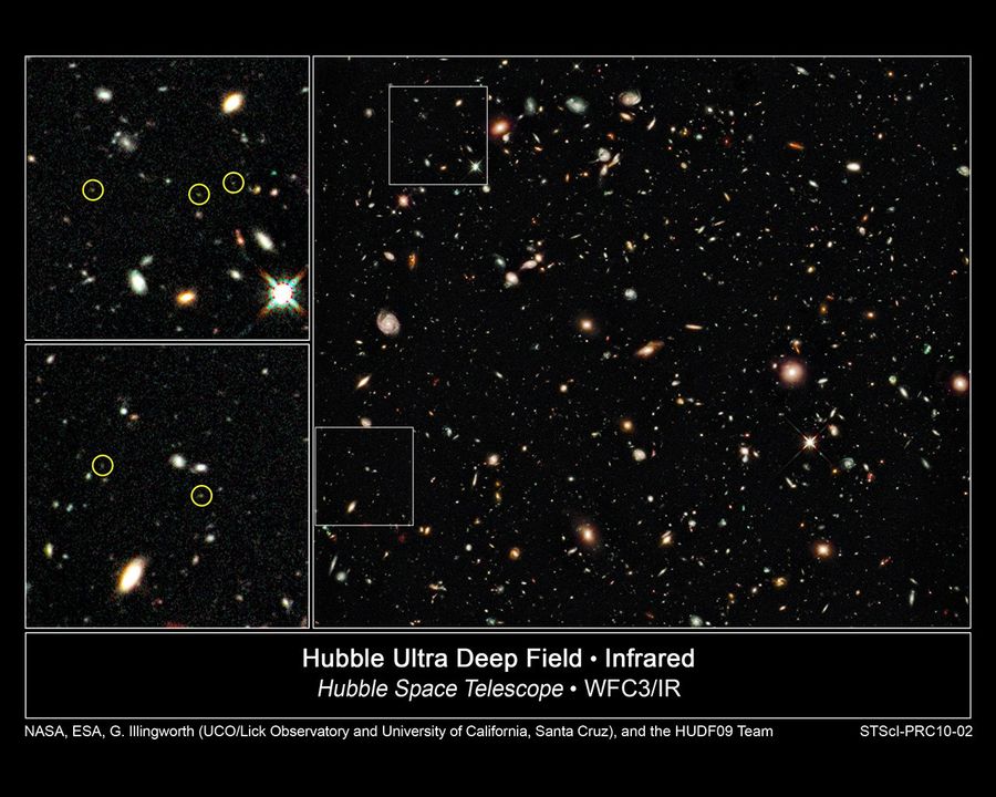 Hubble Pinpoints Distant Galaxies in Deepest View of Universe