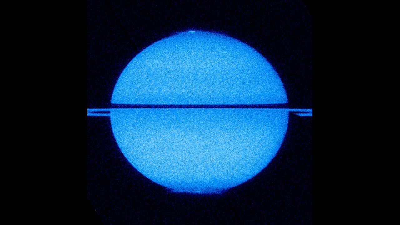 Saturn's Double Light Show