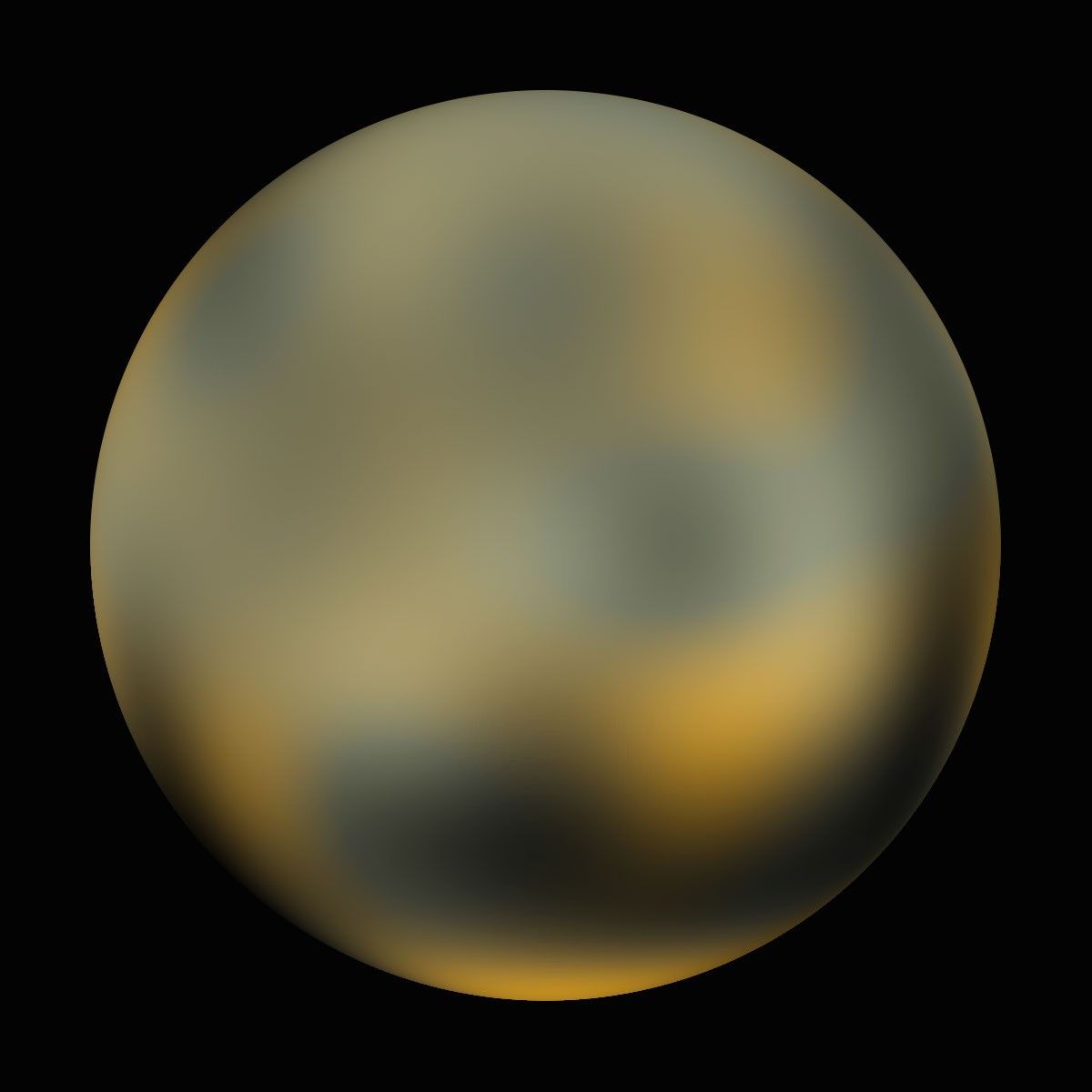 Pluto - HST - 270° Longitude