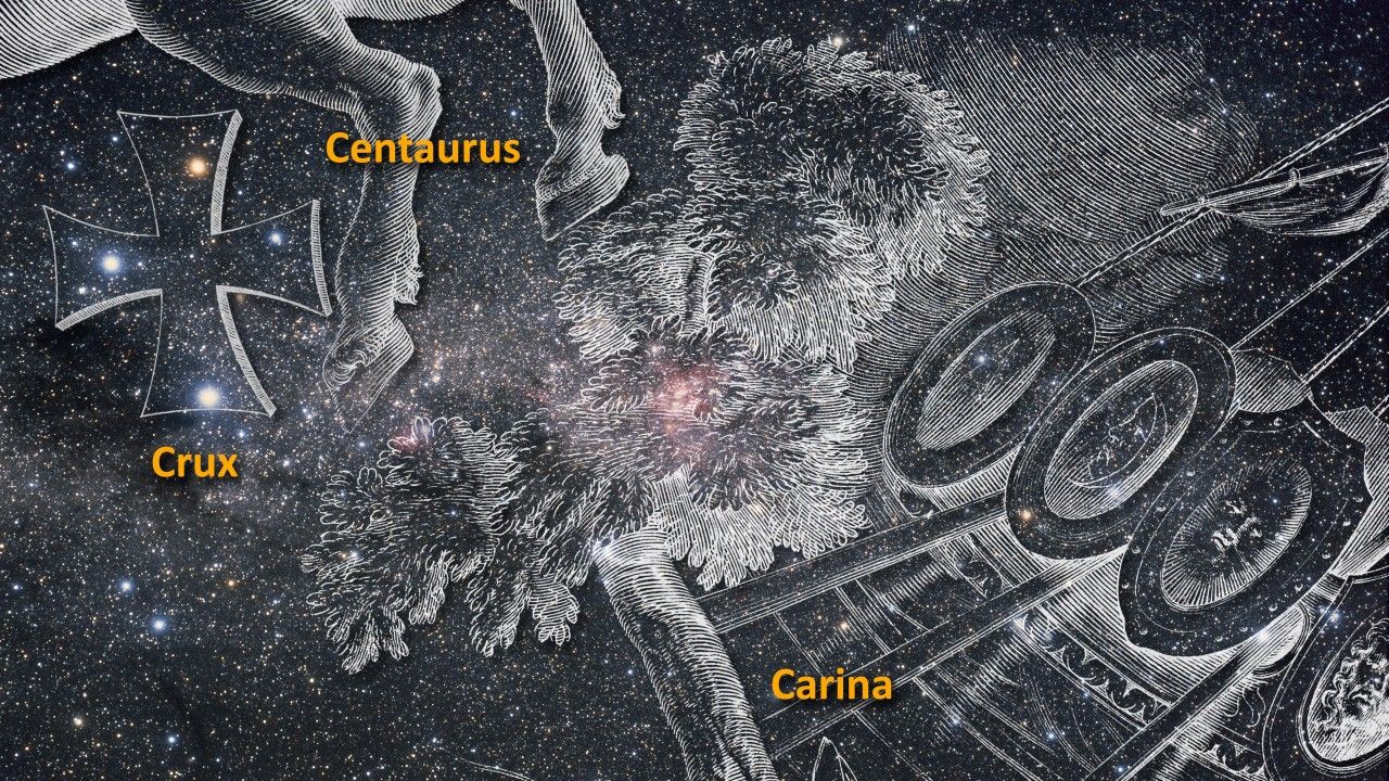 Hubble 20th Anniversary Carina Nebula – Zoom