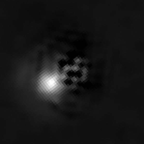Brown Dwarf 2M J044144 with Companion (Subtracted Image) – HST WFPC2 – August 20, 2008
