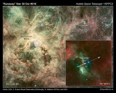Astronomers Nab Runaway Star