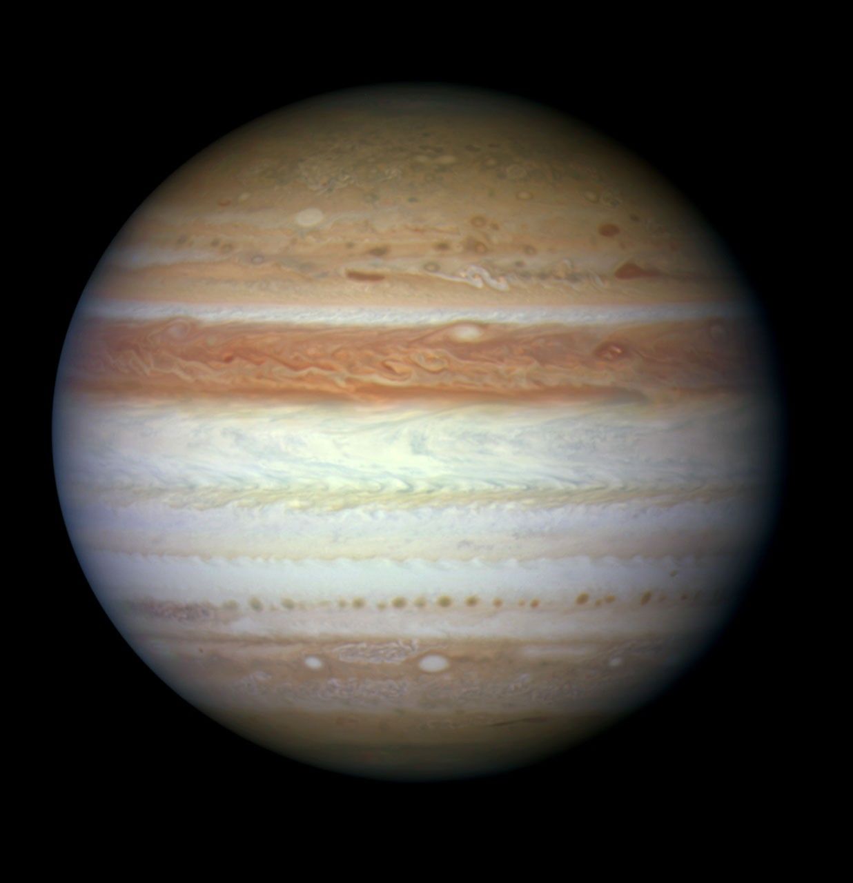 HST WFC3 Jupiter Image (June 7, 2010)