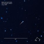 Compass/Scale Image of Hypervelocity Star HE 0437-5439