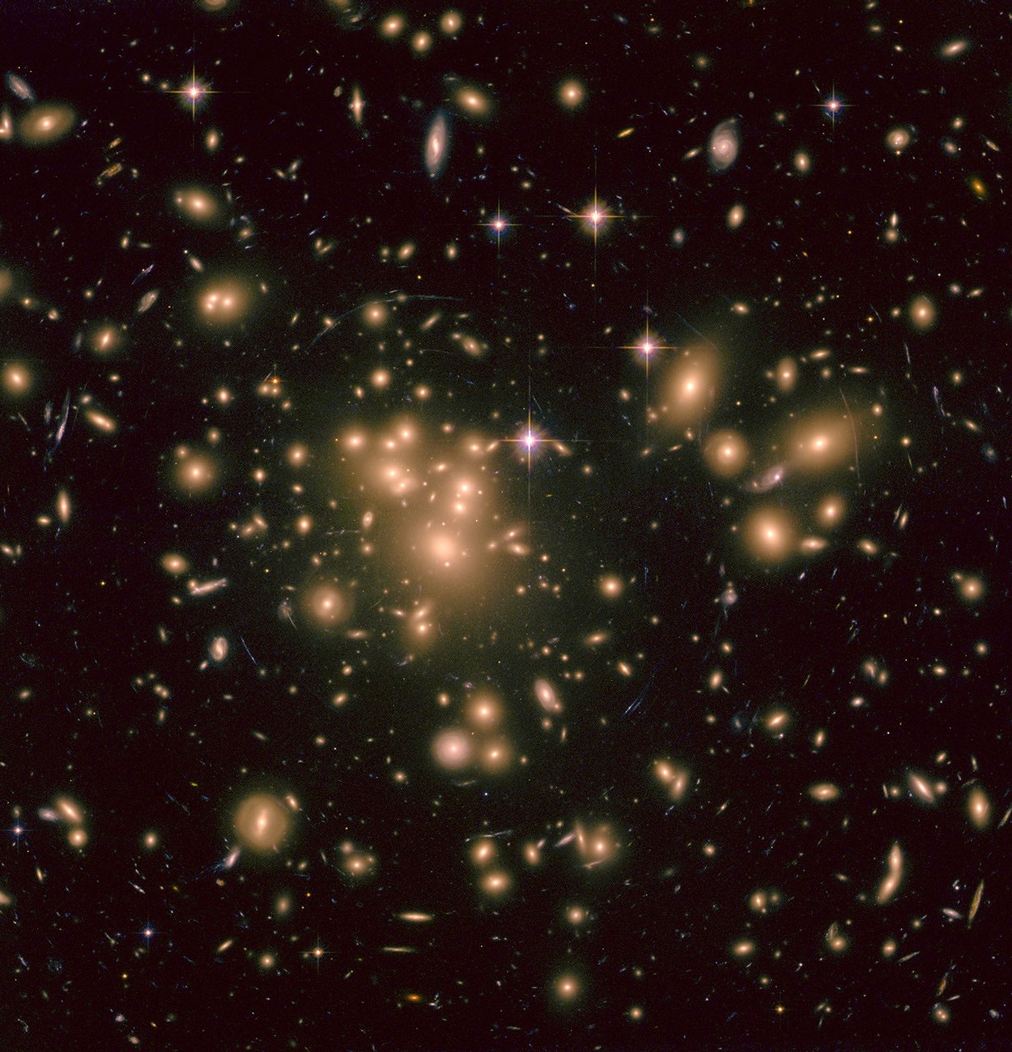 Galaxy cluster Abell 1689