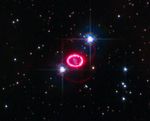 Shocked Region Around SN 1987A