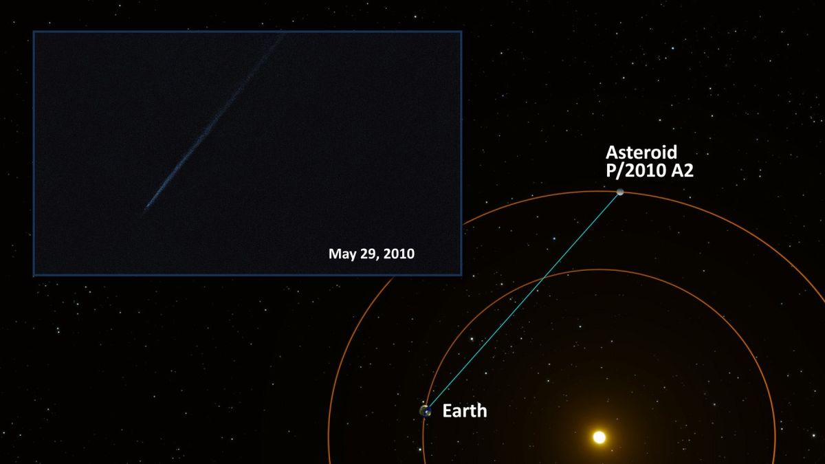 Hubble Captures Aftermath of Asteroid Collision - NASA Science