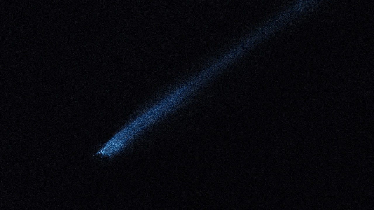 Asteroid P/2010 A2 Image Sequence