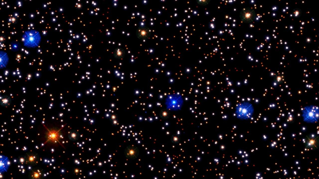 Omega Centauri Observation Zoom Sequence and Future Star Motions