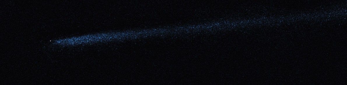 Hubble WFC3 Image of P/2010 A2 (April 19, 2010)