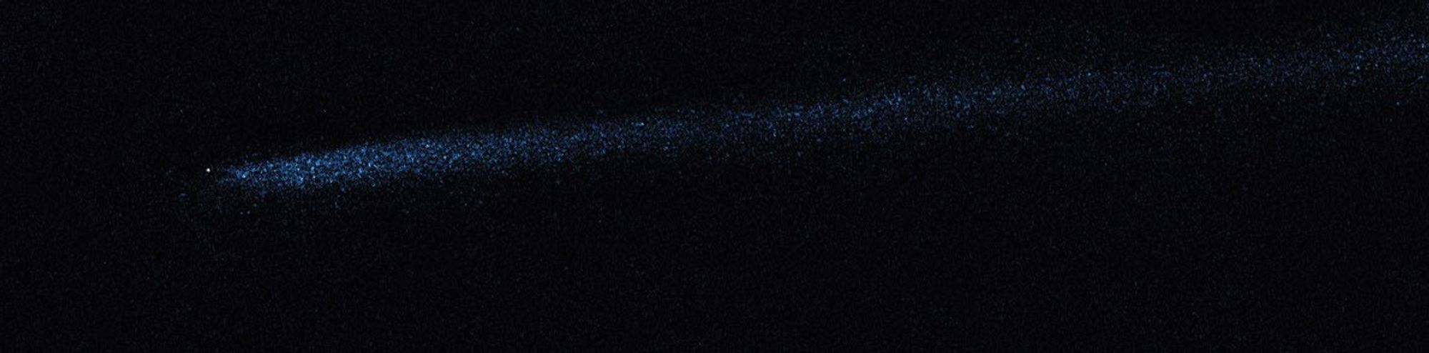 Hubble WFC3 Image of P/2010 A2 (April 19, 2010)