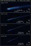 Compass and Scale Image for Comet-like Asteroid P/2010 A2
