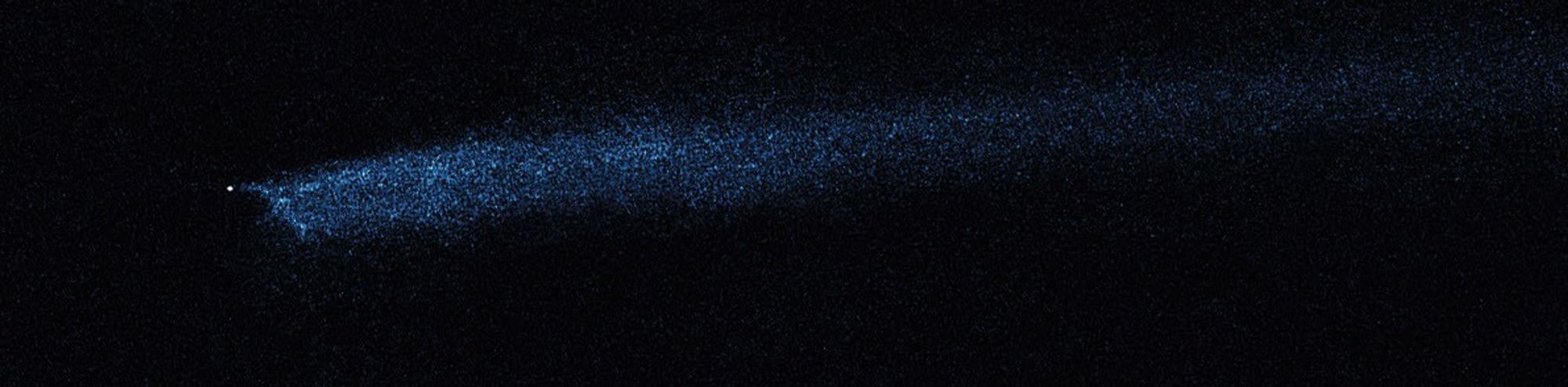 Hubble WFC3 Image of P/2010 A2 (February 22, 2010)