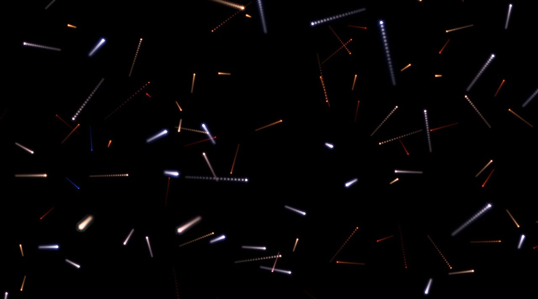Illustration of Future Positions of Stars in Omega Centauri