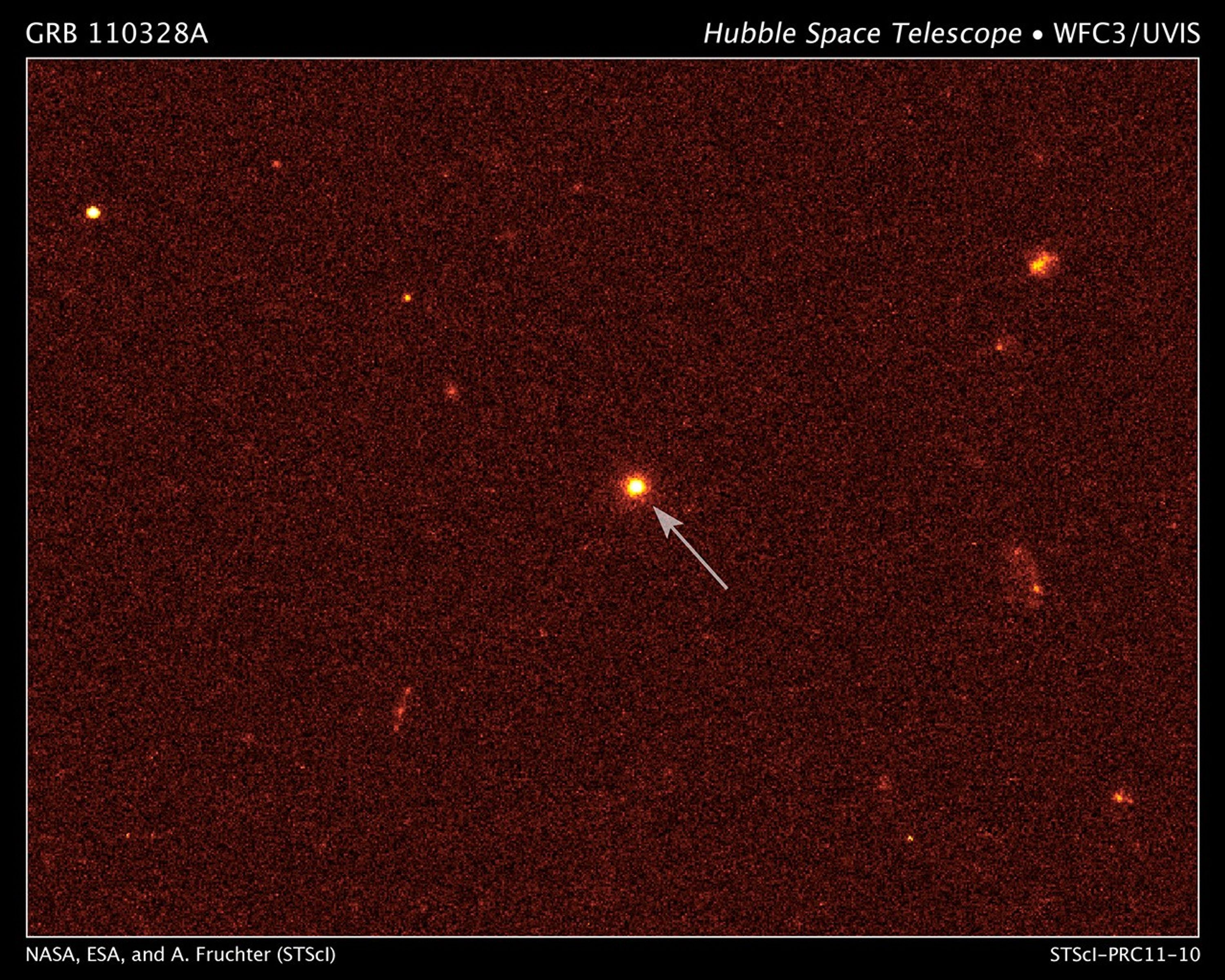Hubble Pinpoints Source of Mysterious Outbursts