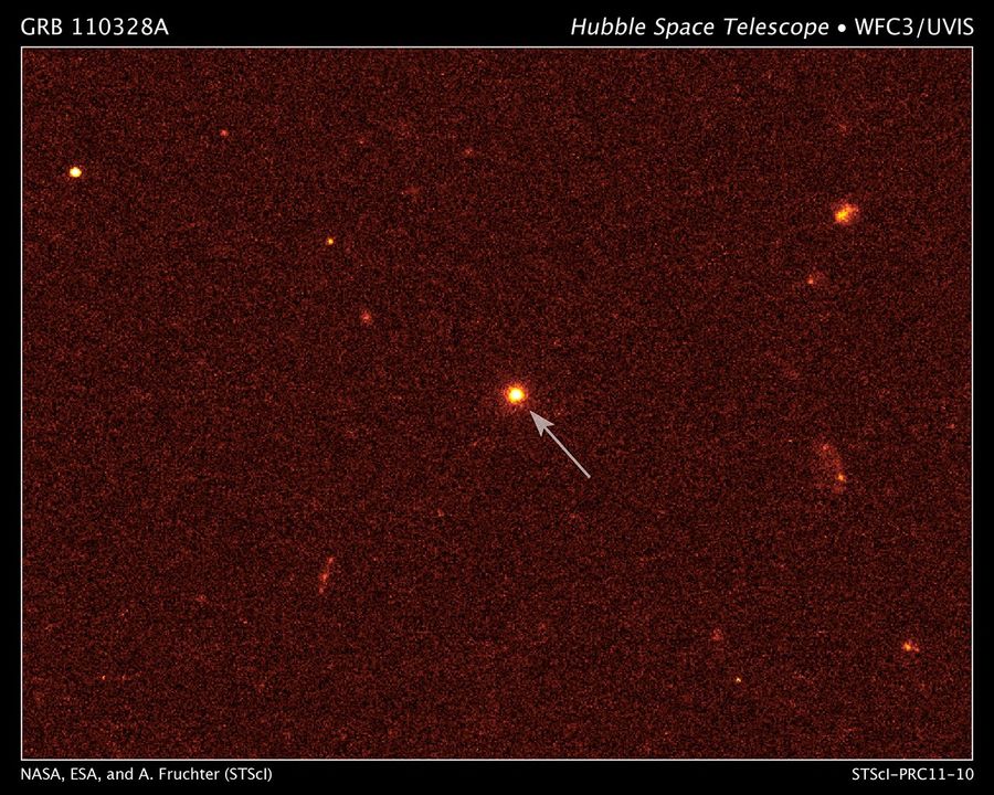 Hubble Pinpoints Source of Mysterious Outbursts