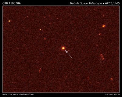 Hubble Pinpoints Source of Mysterious Outbursts