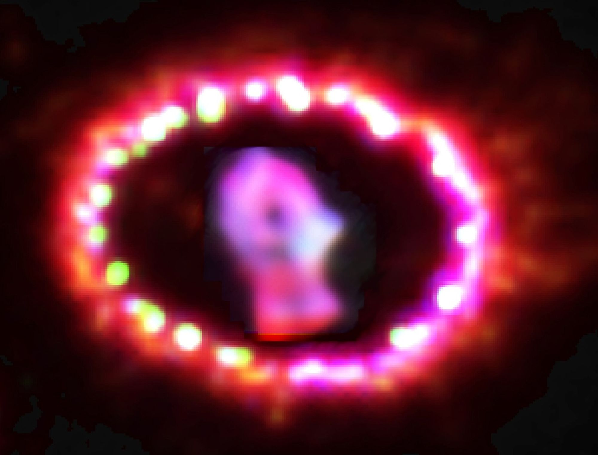 Supernova 1987A Debris Disk