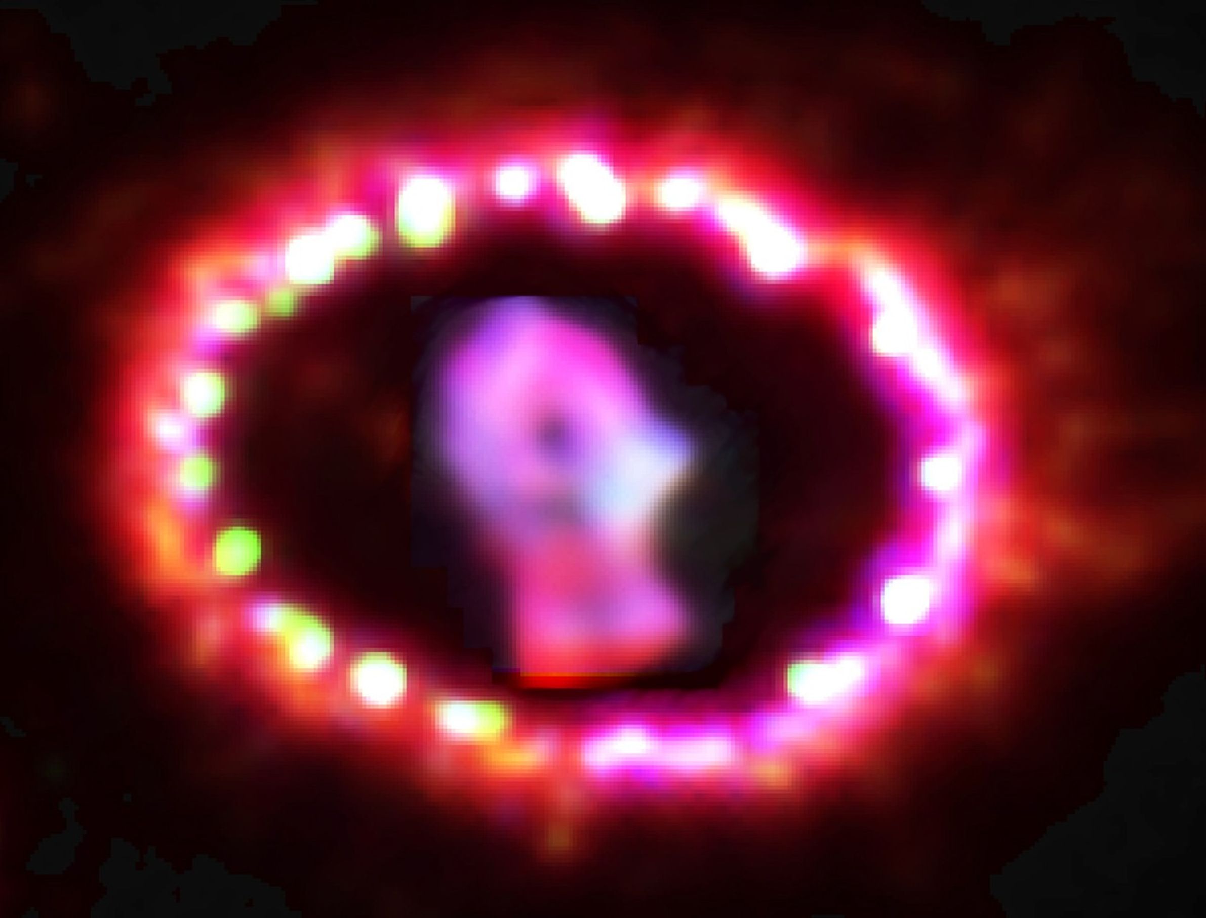 Supernova 1987A Debris Disk