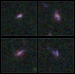 Four Galaxies from HUDF WFC3/G141 Emission-Line Galaxies Sample