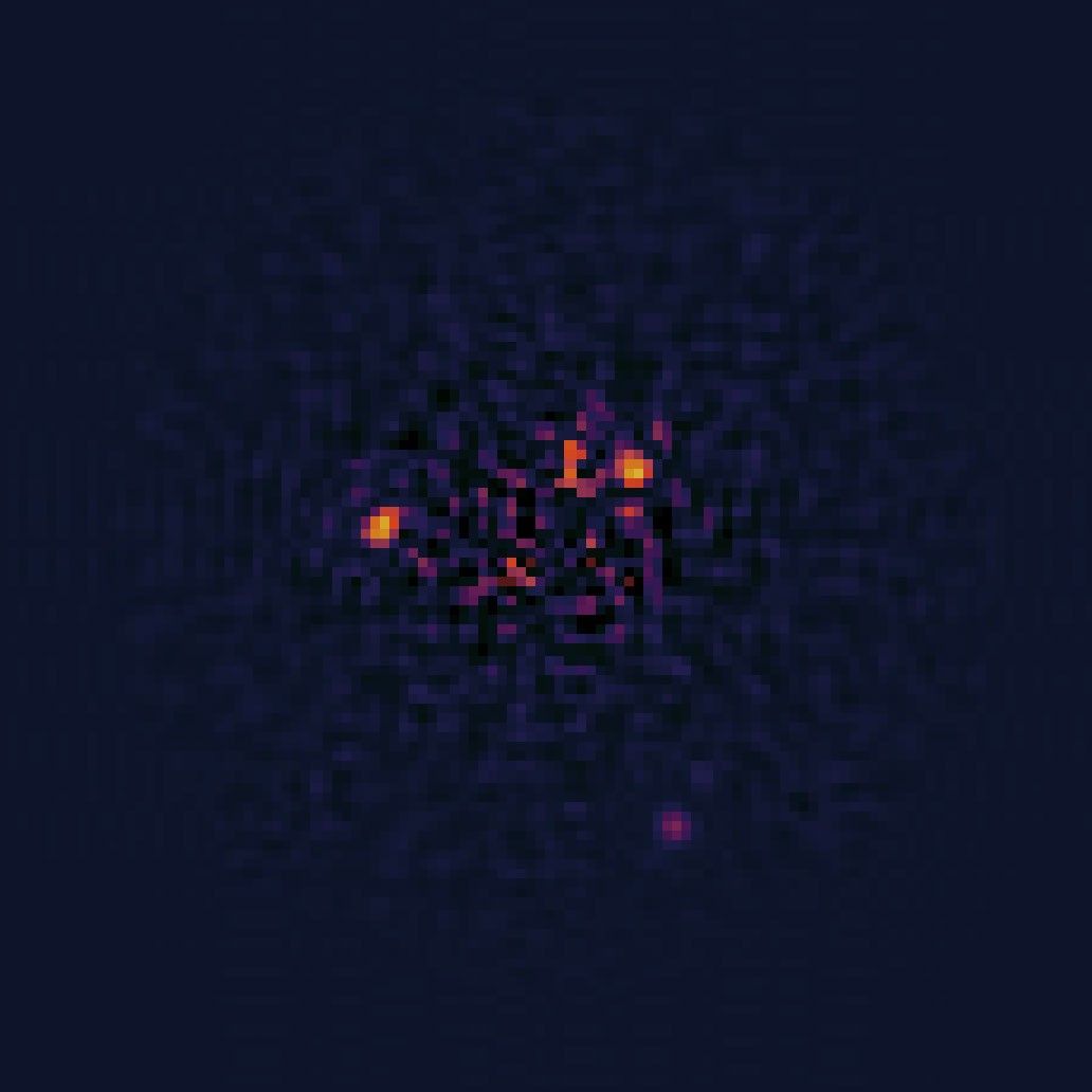 Software-Processed NICMOS Image of HR 8799 Planetary System