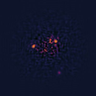 Software-Processed NICMOS Image of HR 8799 Planetary System