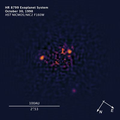 HR 8799 Exoplanet System - NASA Science