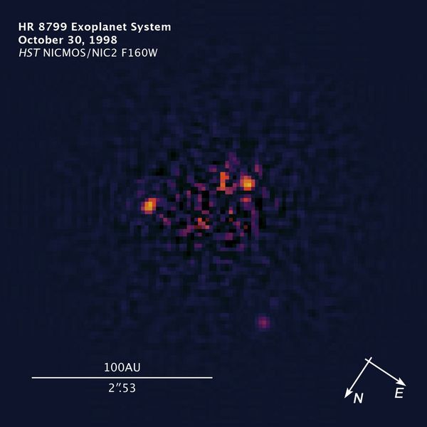 HR 8799 Exoplanet System - NASA Science