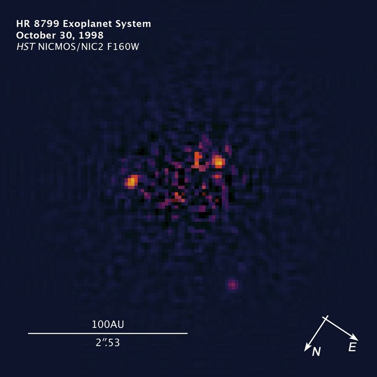 HR 8799 Exoplanet System - NASA Science