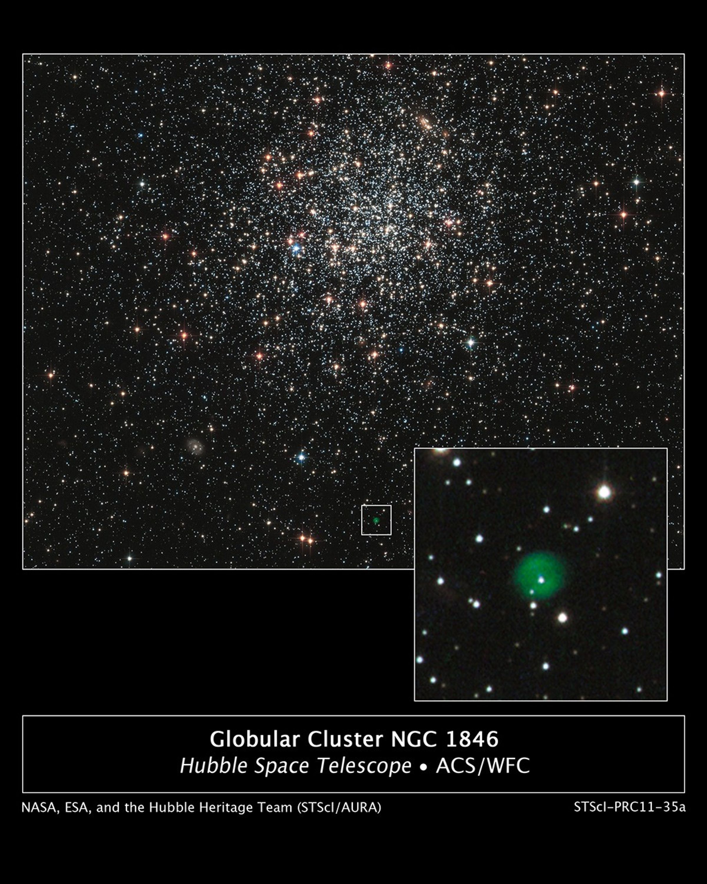 NASA's Hubble Finds Stellar Life and Death in a Globular Cluster