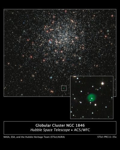 NASA’s Hubble Finds Stellar Life and Death in a Globular Cluster