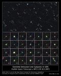 Hubble Spies Tiny Galaxies Aglow with Star Birth in the UDS Field