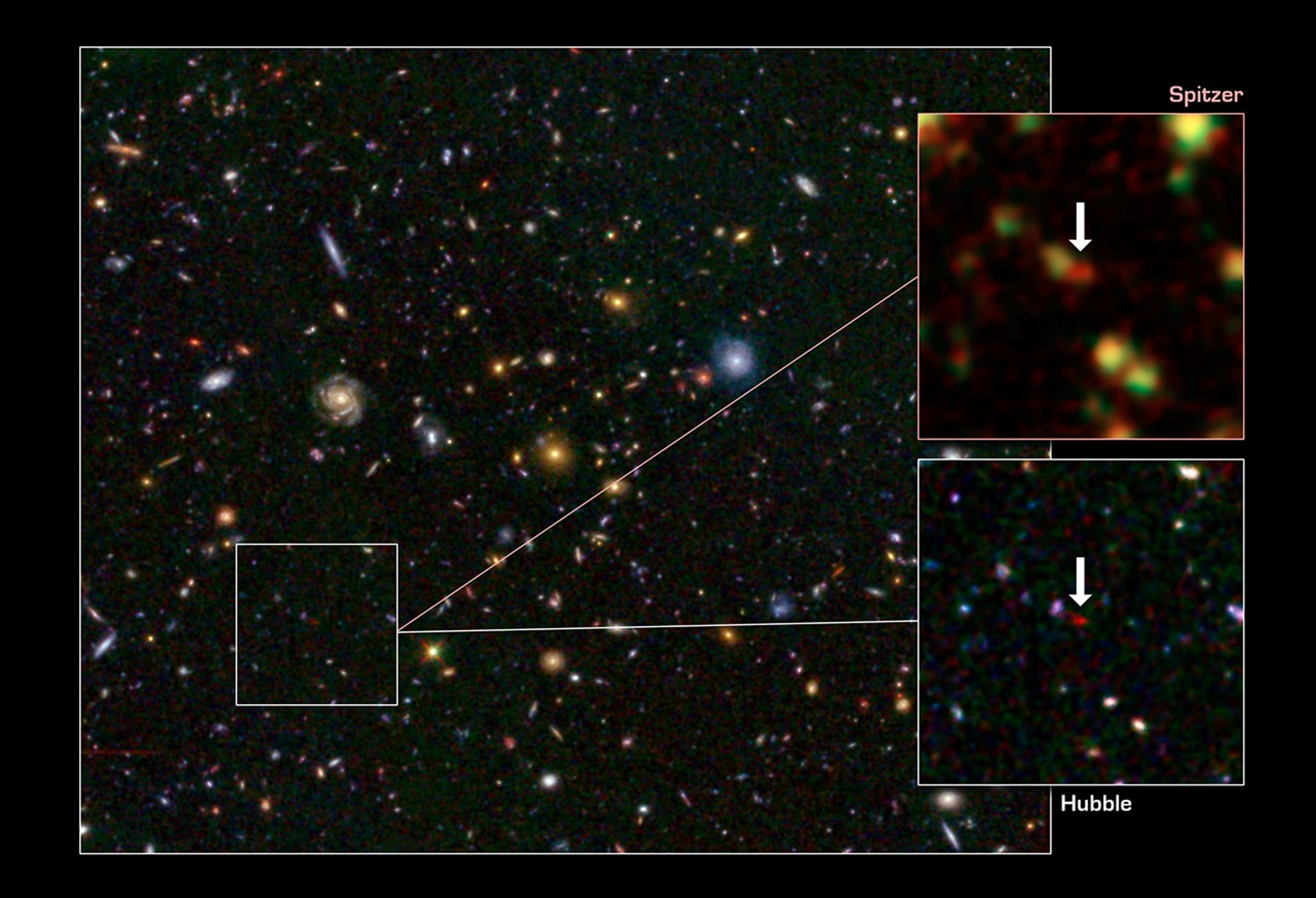 Distant Galaxy Bursts with Stars