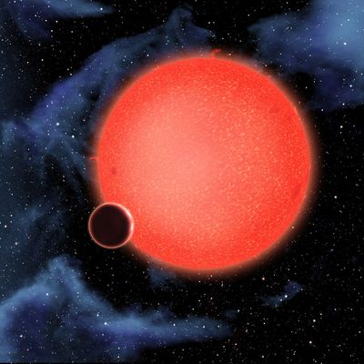 Artist’s View of Extrasolar Planet GJ1214b