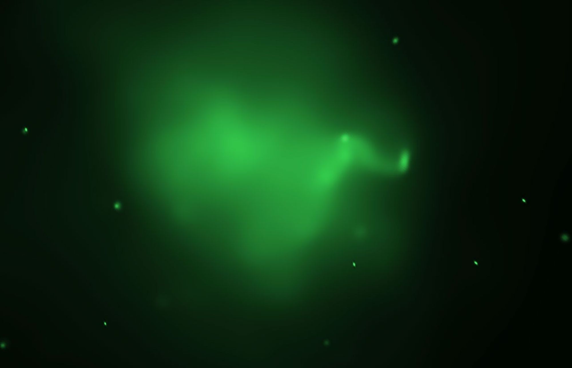 Galaxy Cluster Abell 520's Hot Gas (Chandra)