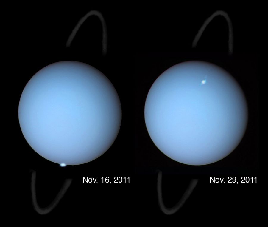 Hubble Spots Aurorae on the Planet Uranus
