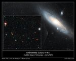 Halo of Andromeda Galaxy Used to Measure Its Drift Across Space