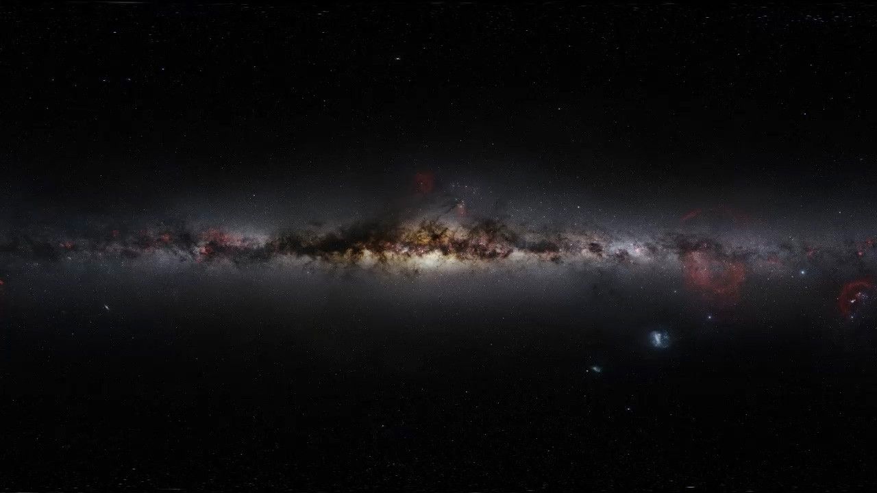 NGC 3314 Zoom Sequence (with Music)