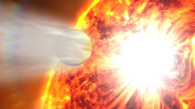 Exoplanet HD 189733b (Artist’s Illustration)