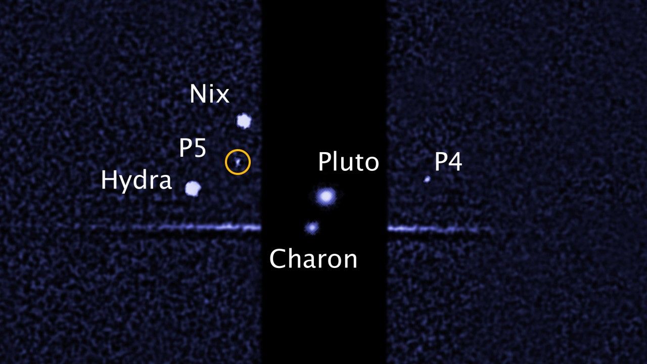 Motion of Pluto's Five Moons