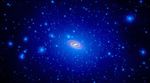 Simulated Dark Matter in Milky Way Halo