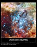 Merging Clusters in 30 Doradus