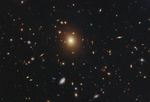 Monster Galaxy Lacks a Bright Core