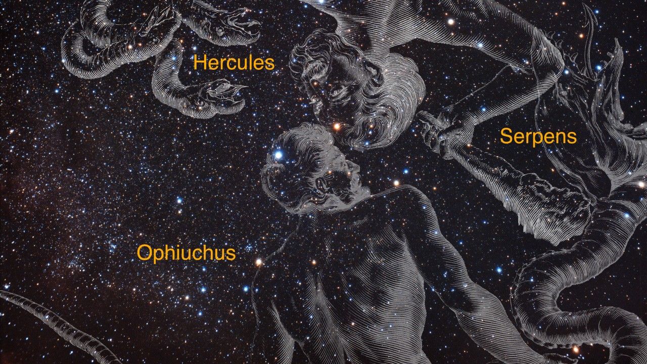 Hercules A Zoom Sequence (Annotated)
