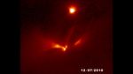 Strobe-like Flashes Discovered in a Suspected  Binary Protostar (Annotated)