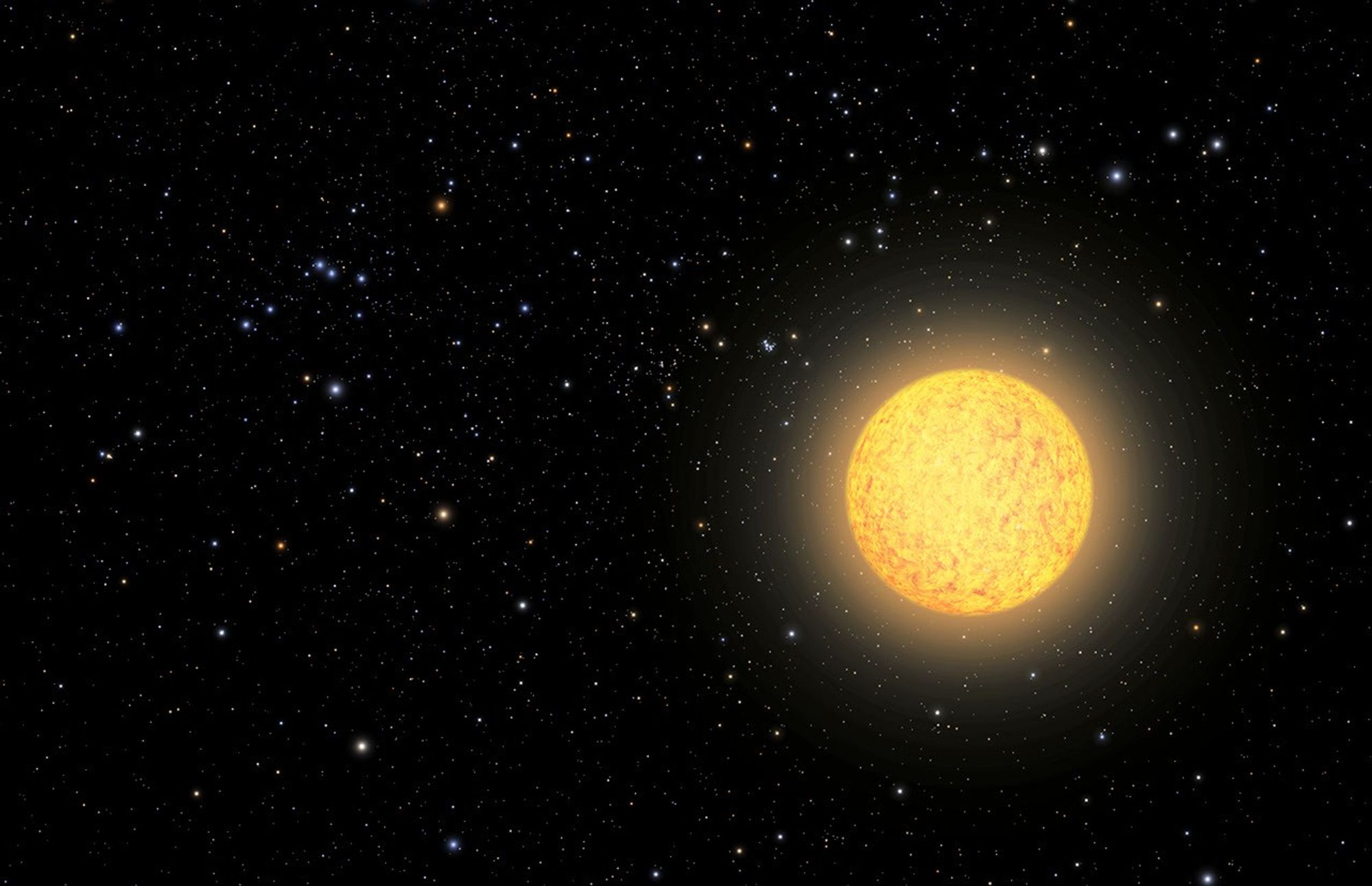 Artist's View of Ancient Star